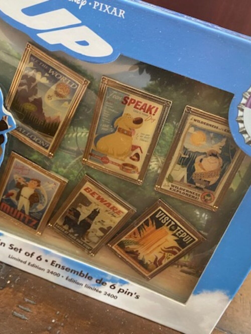 Pixar UP Limited Edition Pin Set